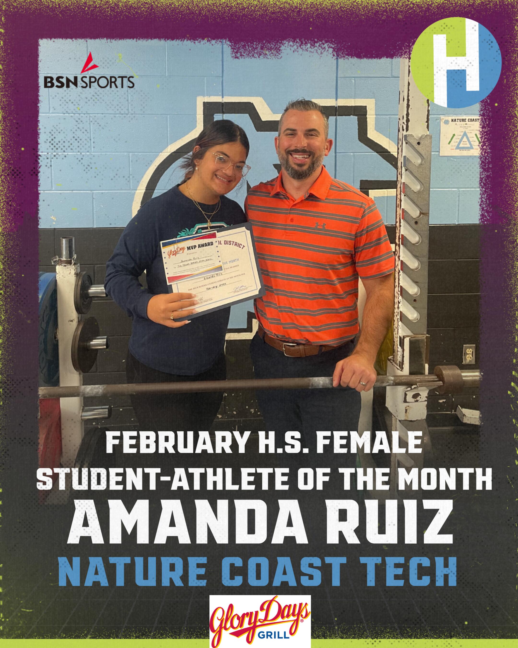 February HS Female Athlete of the Month