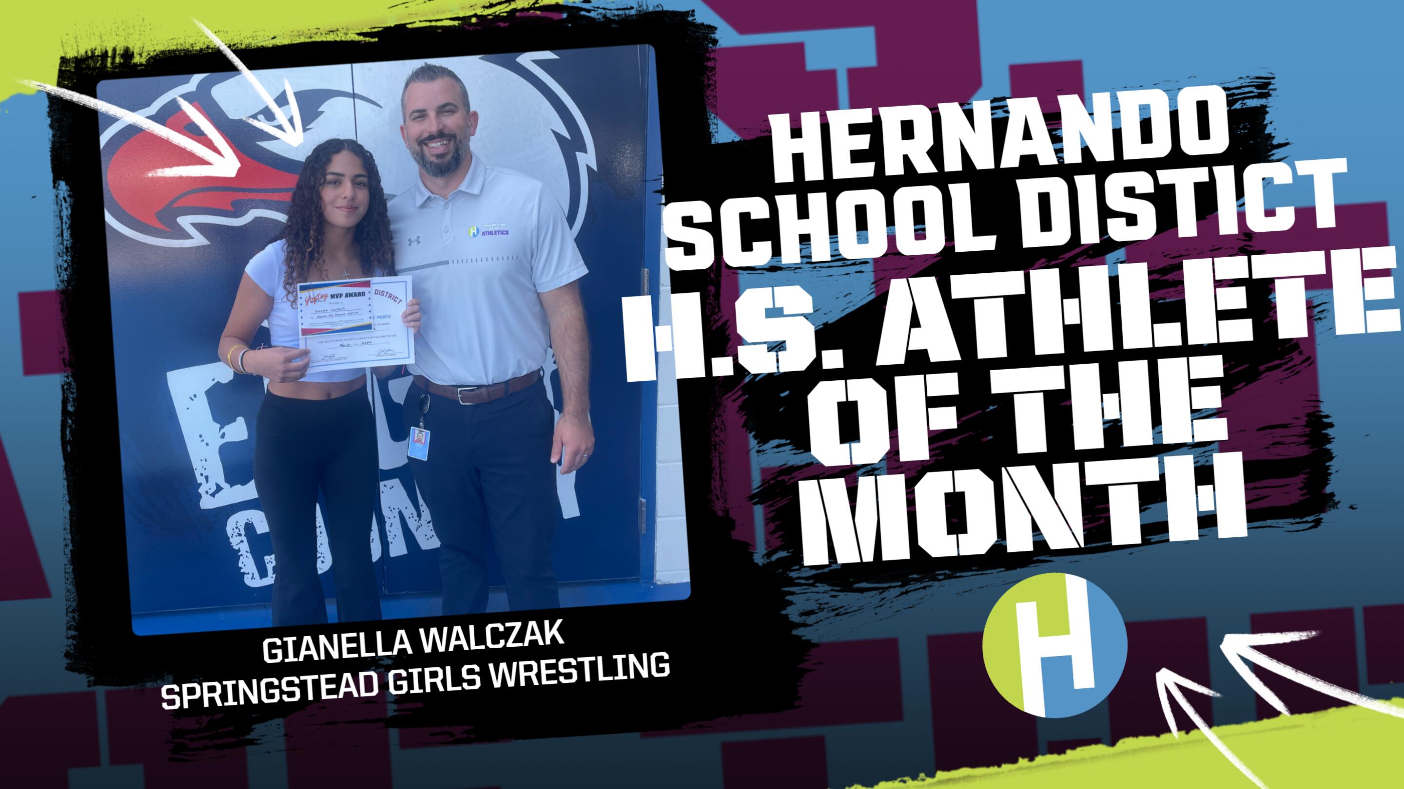 March HS Female Student- Athlete of the Month